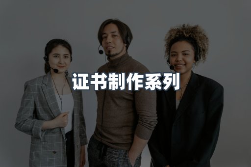 证书制作系列